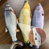 FlipFish flopping fish cat toy with realistic fish design