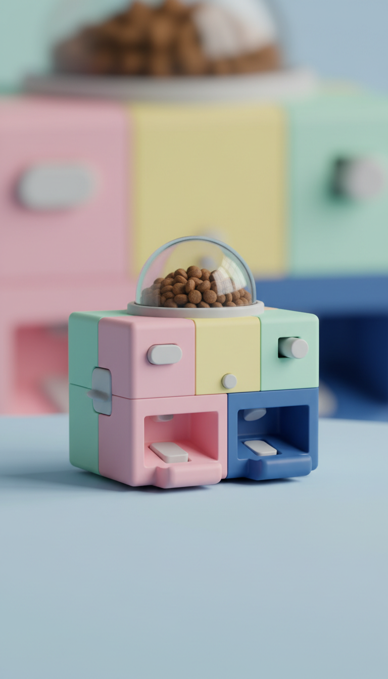 Treat Dispensing Puzzle Slider